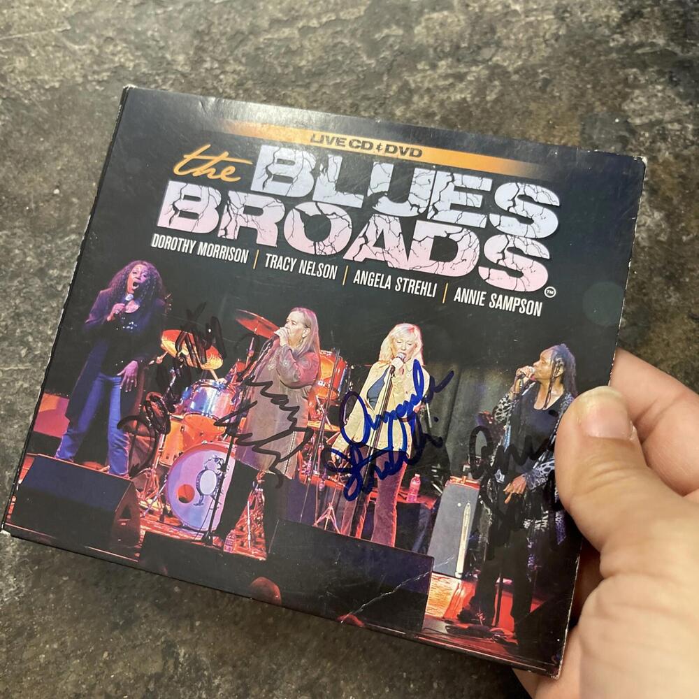 The Blues Broads by The Blues Broads (CD,‎ 2012) Signed Rare H08